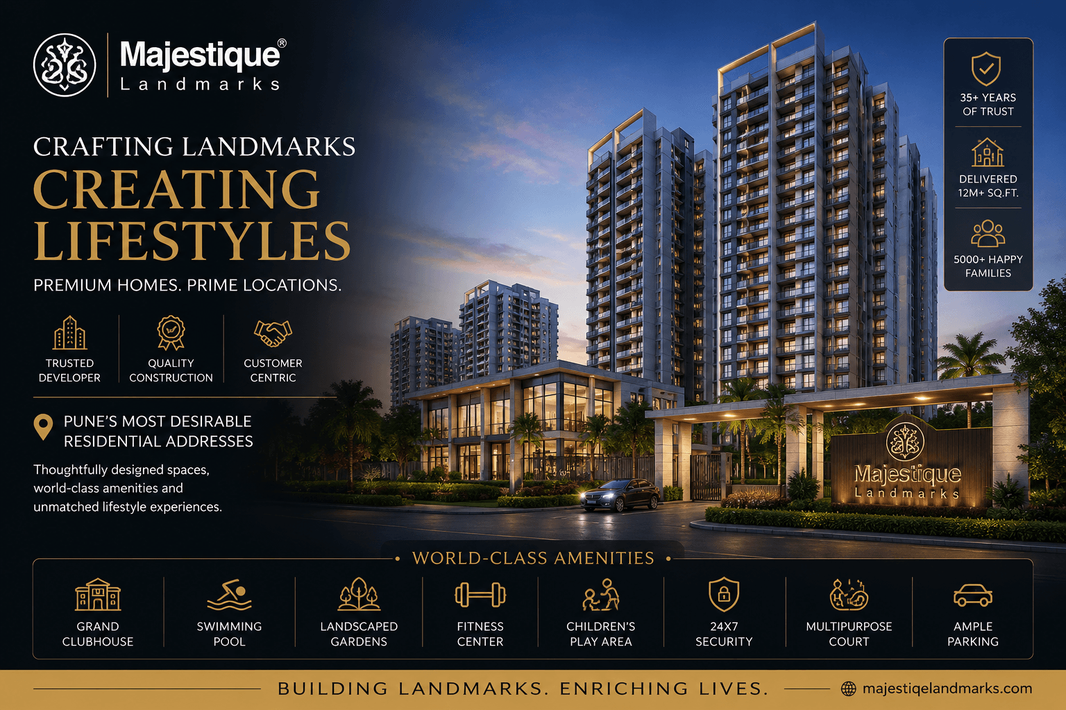 Majestique Landmarks project